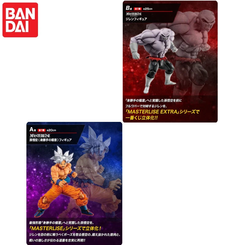 In Stock！BANDAI Ichiban Kuji Dragon Ball Super Rival Showdown Vegeta Great Ape Goku Gogeta Broly Jiren Anime Figures Models Toys