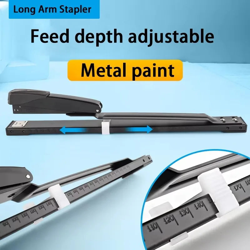 50 Pages A3 Center Seam Stapler 5887 Model Manual Power Metal Long Arm Binding Machine