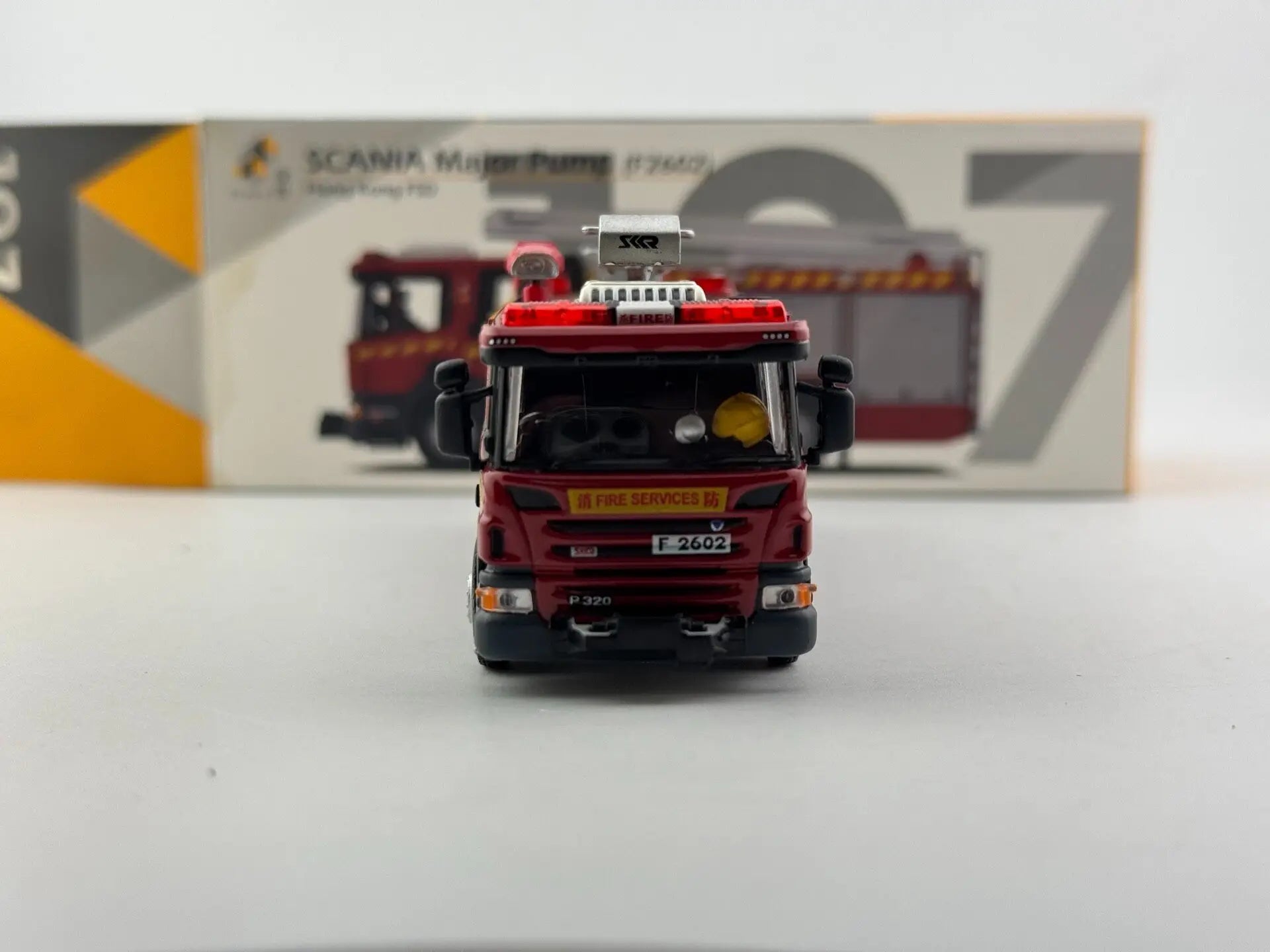 Tiny Shadow 197 Hong Kong Fire Truck F2602 Car Model