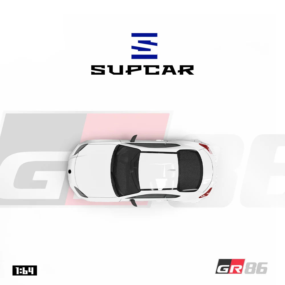 *Pre-order*SUPCAR 1:64 GR86 Tofu Shop Diecast Car Model Simulation Alloy Mini Vehicle For Diorama Display Collectible Gift
