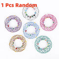 Adult Children Anti-Stress Toy Mandala Decompression Variety Flower Basket Thirty-Six Softened Steel Ring Fidget Puzzle Gift