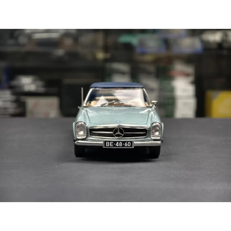 Diecast NOREV 1:18 Scale BENZ 230SL 1963 Convertible Alloy Car Model