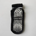 1/5 Pair Women's Silicone Anti Slip Pilates Yoga Socks Sweat Absorbing Breathable Casual Dance Fitness All Season Sports Socks