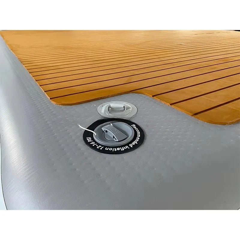 Leisure Land Inflatable Swim Island Floating Raft Inflatable Water Jet Ski Dock Floats Platform for Sale
