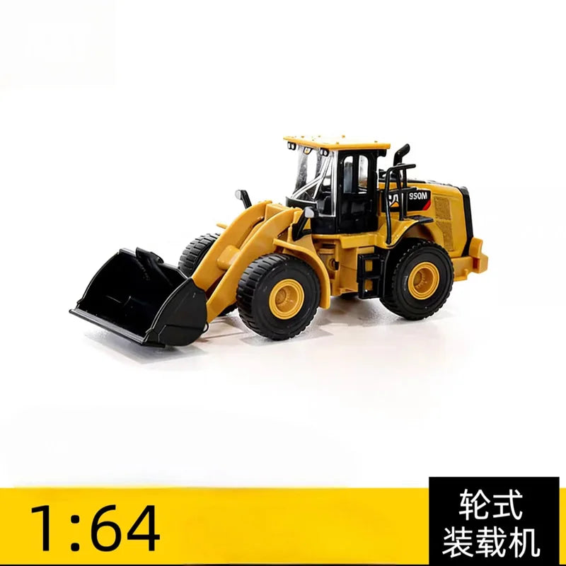 New 1: 64 Mining Transportation Engineering Vehicle Simulation Alloy Car Model Finished Product Toy Boy Girl Gift Collection