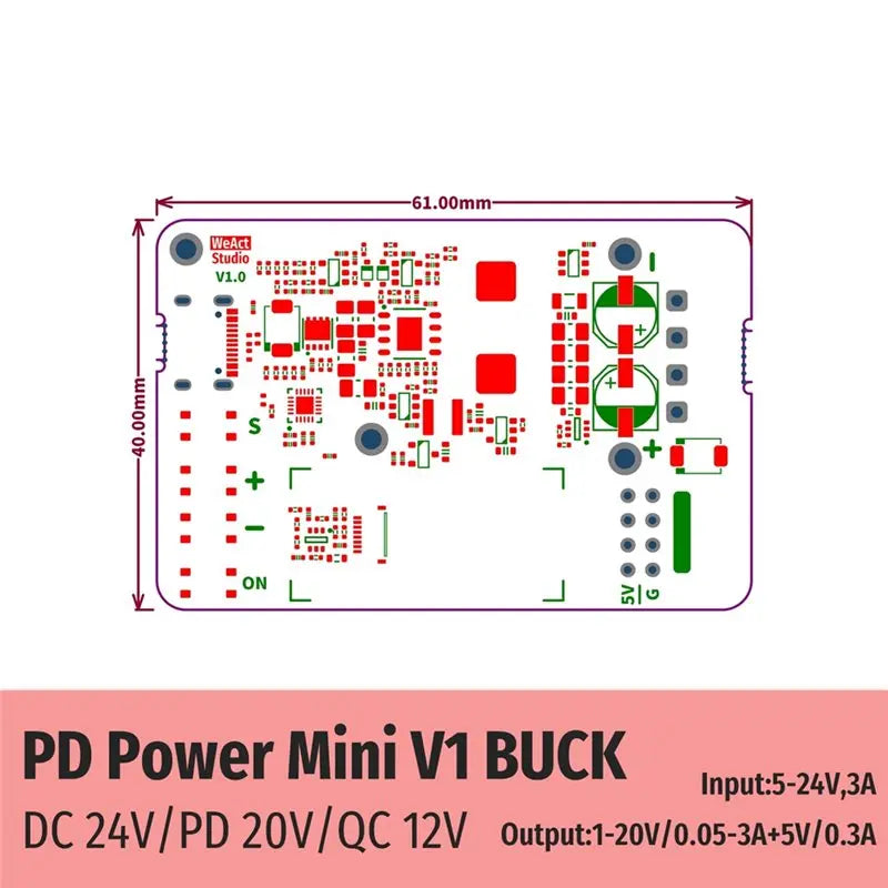 ABZW Mini DC Power Supply Lab Adjustable 20V 3A Switching Power Supply Digital Bench Power Supply New Laboratory Tool