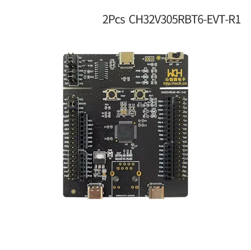 2Pcs/Lot CH32V303 Evaluation Board high-capacity RISC-V