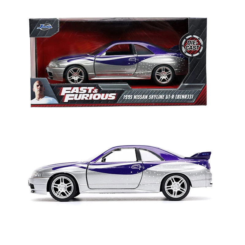 JADA Fast & Furious Subaru Impreza WRX STI Hatchback 1:32 Die-Cast Model - Iconic Hatchback Franchise with Opening Doors JD98507