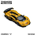 *Pre-order*TimeMicro 1:64 Countach "V" GT Tribute Alloy Diecast Model Realistic Mini Supercar Diorama Decor Collectible Car Toy