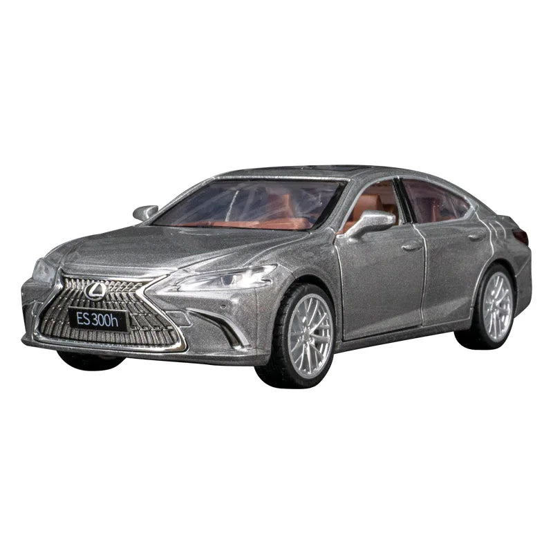 1:35 simulation Lexus ES300h alloy car model ornament doors on both sides that can be opened has sound and lighting