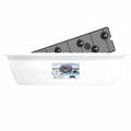 Long Plastic Vegetable Planter Indoor Outdoor Use Automatic-Watering Flower Pot Rectangular Planter Sturdy Rectangular Window