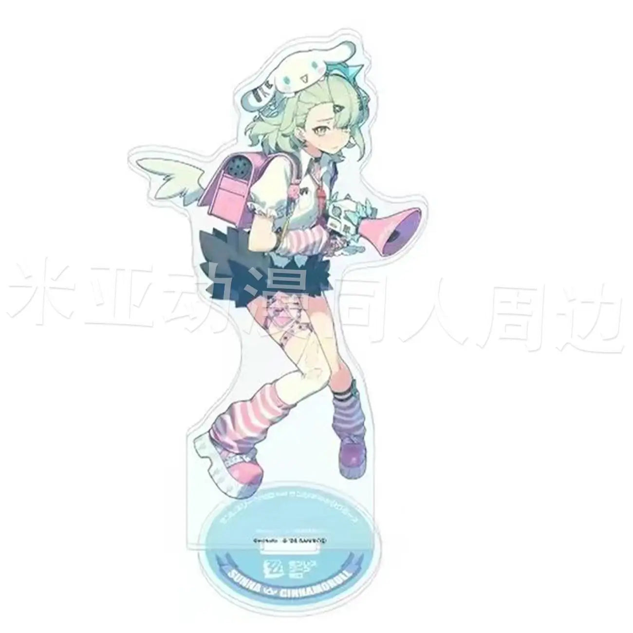 10cm Zenless Zone Zero Sanrio Ver. Aria My Melody Acg Stand Nangong Yu Kuromi Acrylic Stand Sunna Cinnamoroll Standing Plate Toy