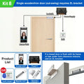 8" Multi-Biometric Access Control & Attendance Terminal - Face Fingerprint Palm Vein, WiFi 4G TCP/IP