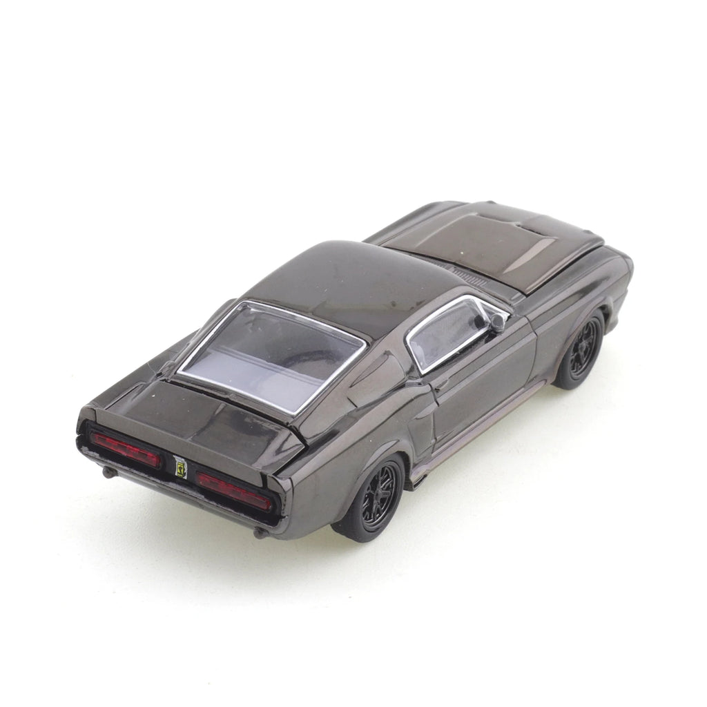 XCARTOYS POPRACE 1/64 S-DarkChrome004 Ford Mustang GT500 Car Model Replica Series Children Christmas Gifts Boy Toys