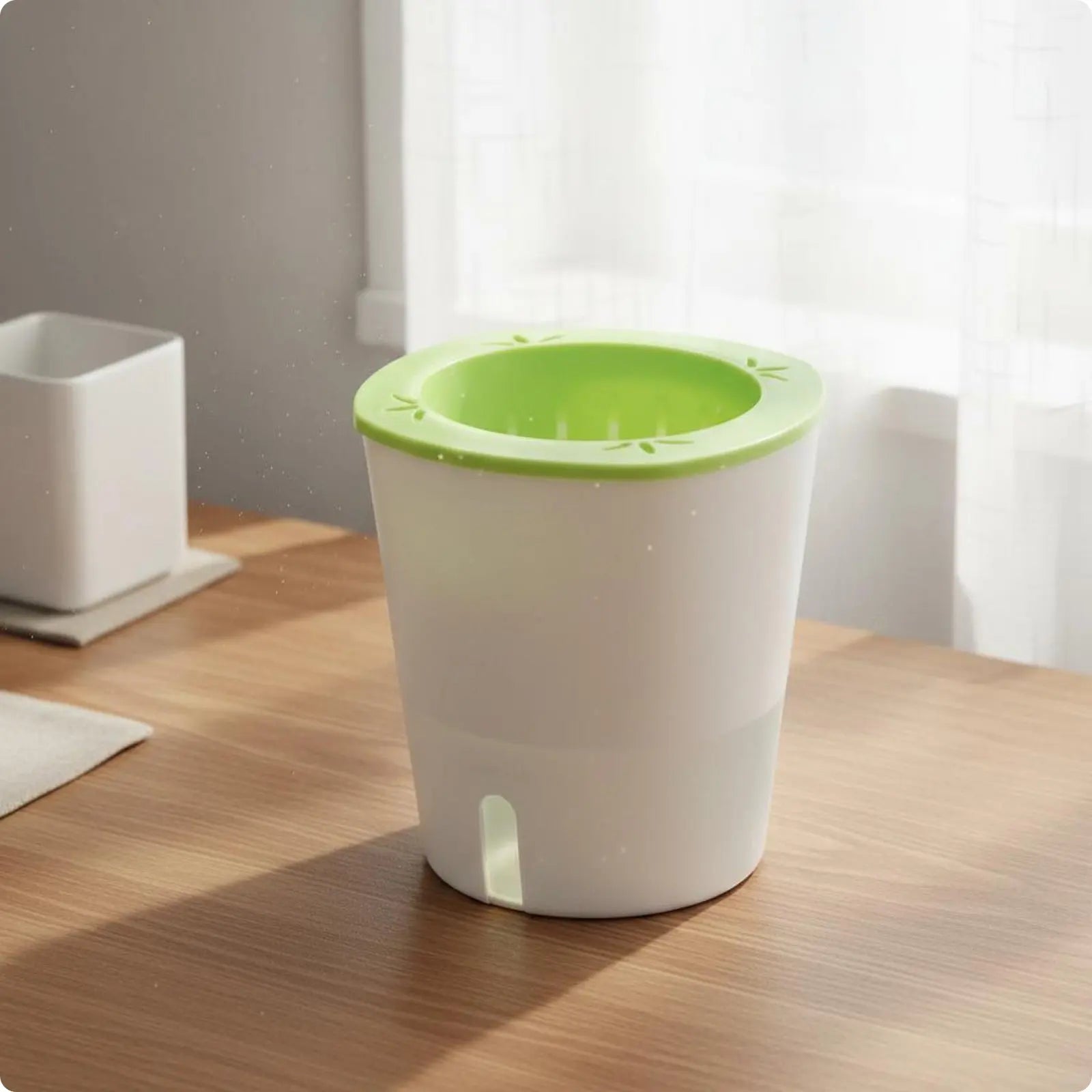 Self Watering Planter Large Size Self Watering Pot Water Reservoir Planter Hydroponic Garden Container Lightweight for Outdoor