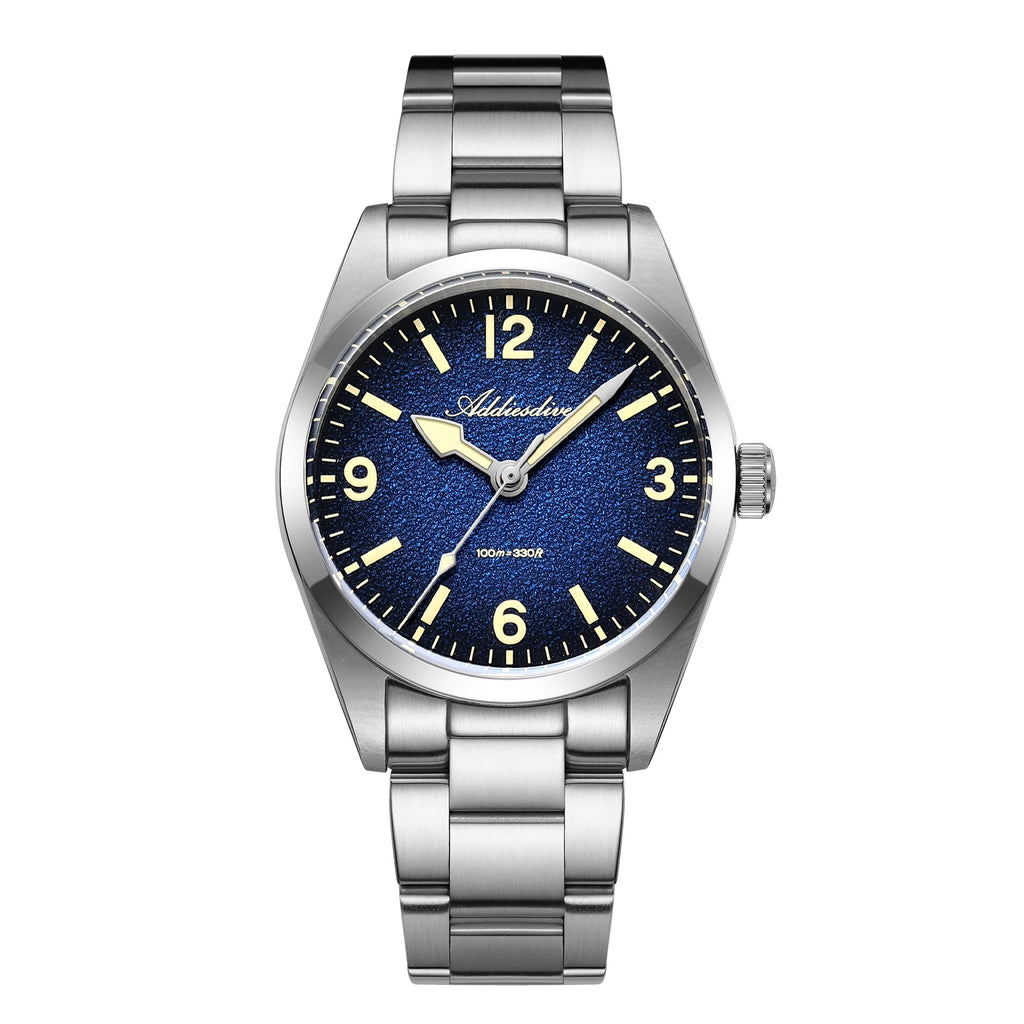 ADDIESDIVE 36MM 200M Waterproof Sapphire Glass Watches C3 Retro Super Luminous 316L Stainless Steel Women's Quartz Wristwatches