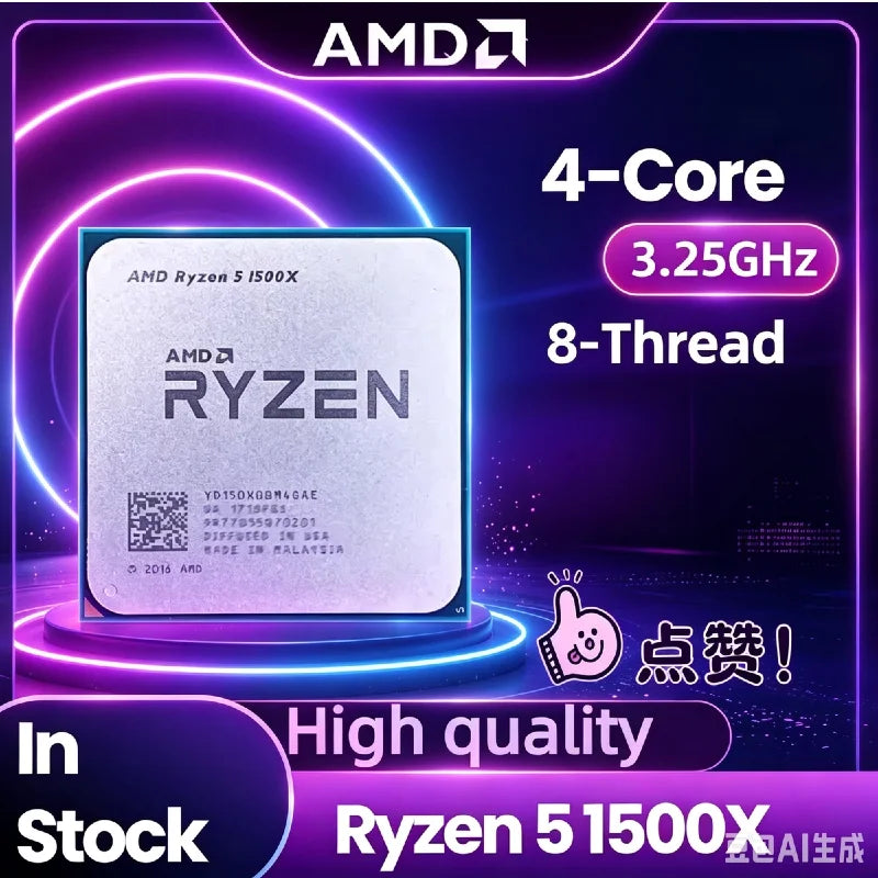 AMD DIY Gaming PC Processor Ryzen 5 R5 2600 3.4GHz 6-Core 12-Thread AM4 Desktop Central Processing Unit