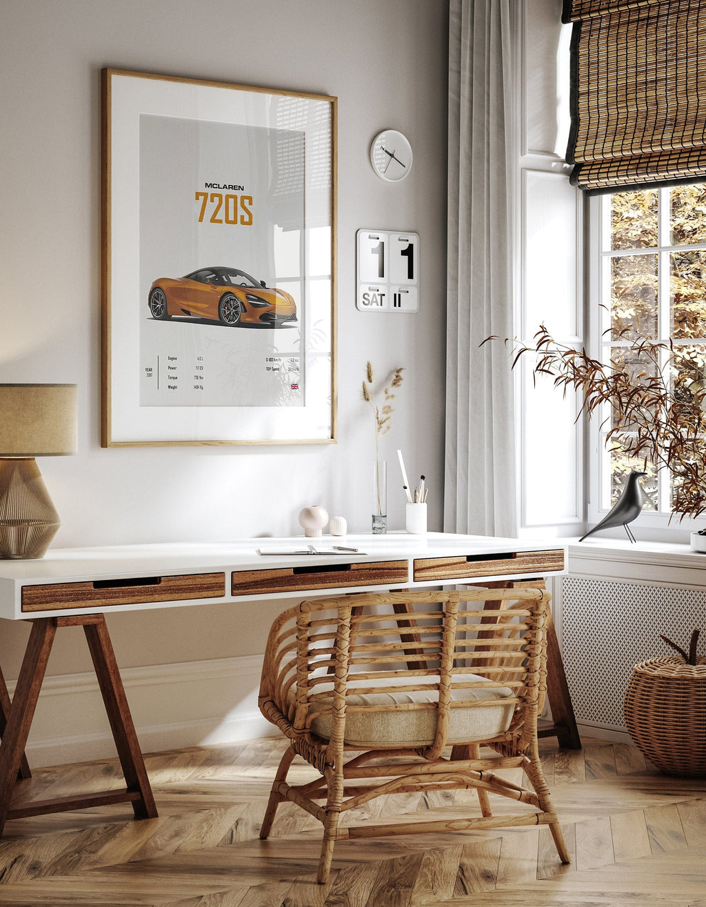 Poster Sportwagen AUDI BMW PORSCHE Mclaren Klassiker Legenden · Geschenk für ihn · Wohnzimmmer & Büro · Wand Deko · Print ohne Rahmen